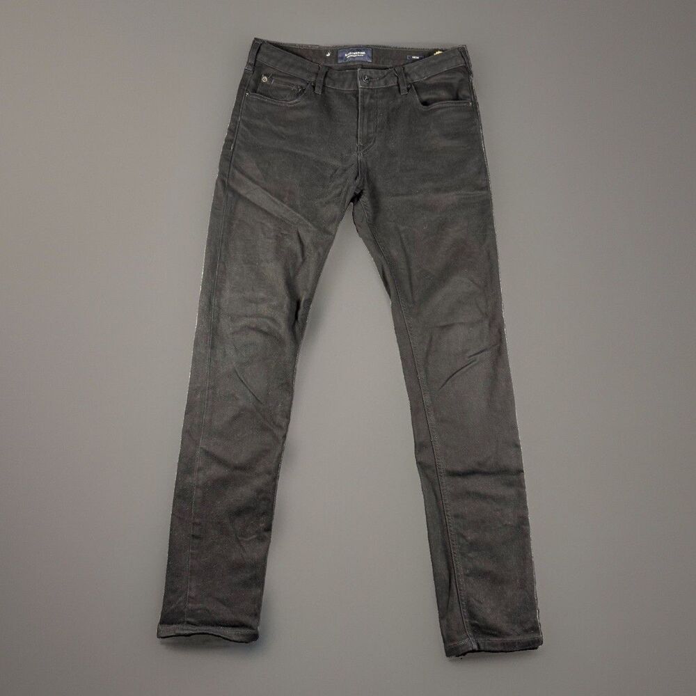 Scotch & Soda Amsterdams Blauw Skim Jeans Mens 31x32 Black Skinny Denim Stretch